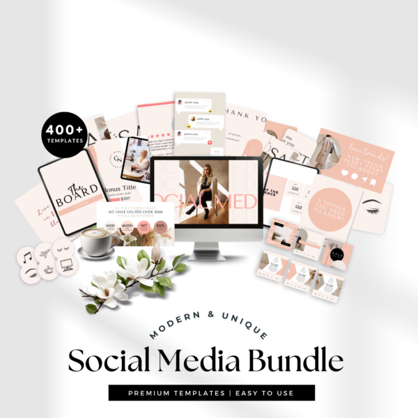 TEMPLATES AND TOOLKITS SOCIAL MEDIA BUNDLE