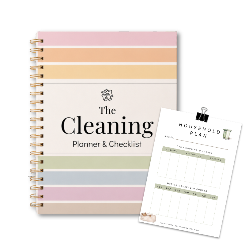 Printable Cleaning Planner