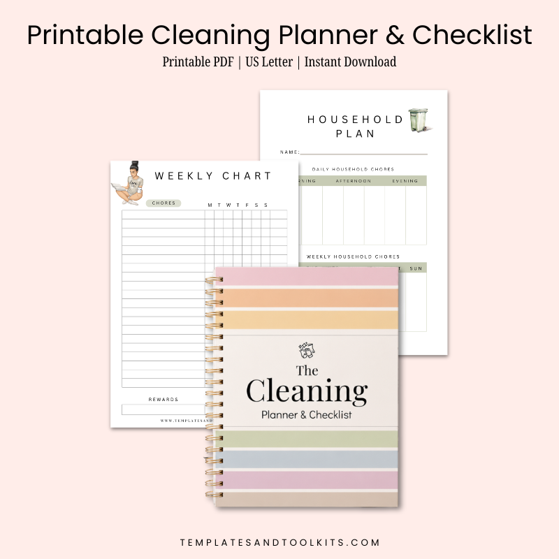 Printable Cleaning Planner