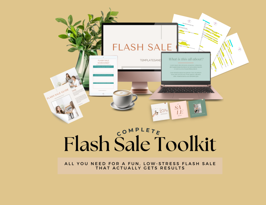 flash sale toolkit