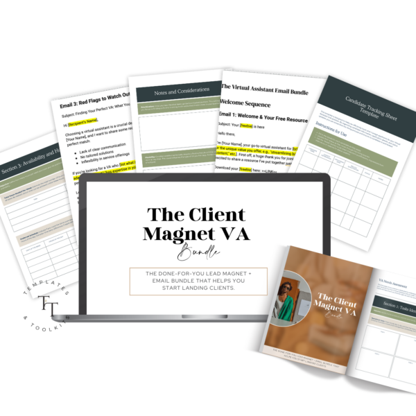 The VA ToolKit: Lead Magnet + Email Sequence