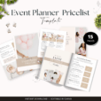 EVENT PLANNER PRICE LIST