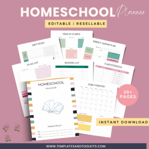 HOME SCHOOL PLANNER