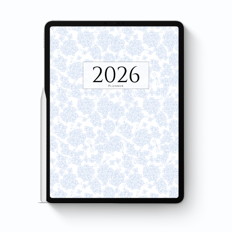 2026 Undated Simple Printable Planner